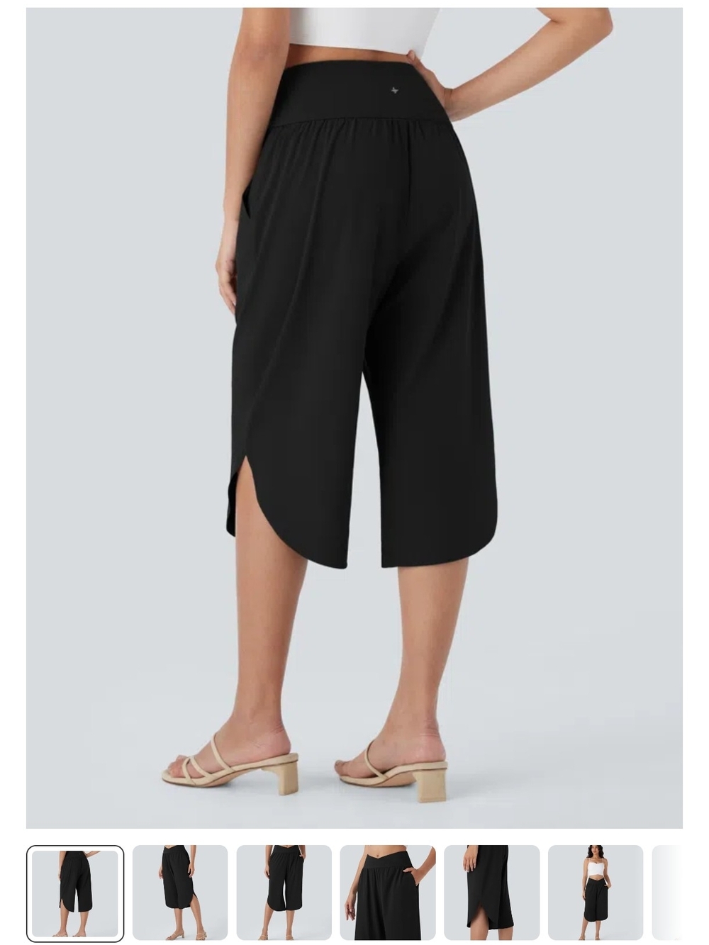 Halara Breezeful Crossover Capri Pants